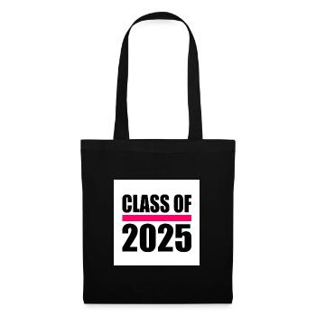 Class of 2025 - Stoffbeutel - Schwarz - Vorne