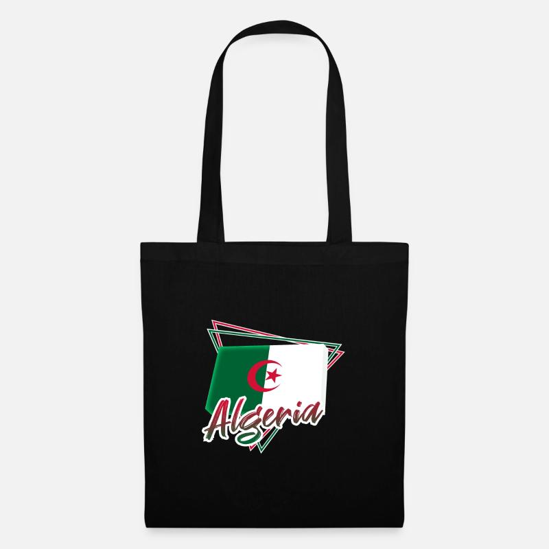 Algerien - Stoffbeutel - Schwarz