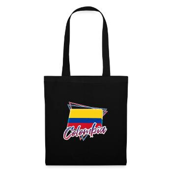 Colombie - Sac en tissu - noir - Devant