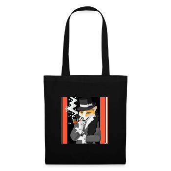Sherlock Holmes in fox form - Tote Bag - black - Front