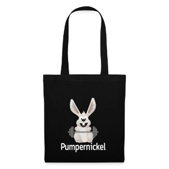 Pumpernickel - Stoffbeutel - Schwarz - Vorne