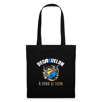 DECAQUELON à Fond le From - Appareil à Fondue - Sac en tissu - noir - Devant
