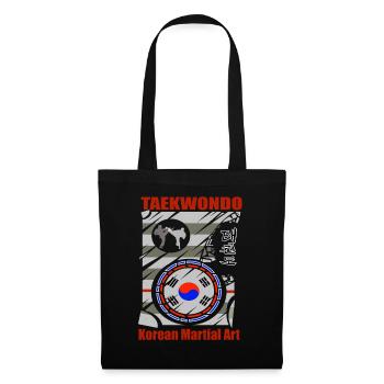 Taekwondo Corée - Martial Arts T-Shirt &Sweat à capuche - Sac en tissu - noir - Devant