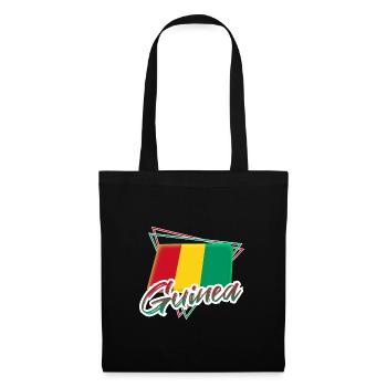 Guinée - Sac en tissu - noir - Devant