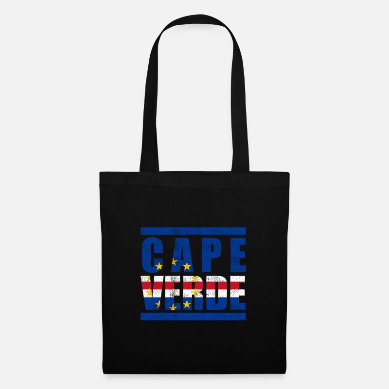 Cap-Vert - Sac en tissu - noir