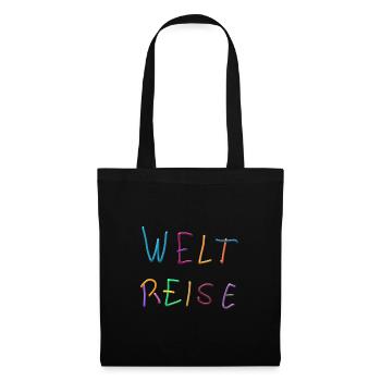 World Tour Clay Letters Play of Colors - Tote Bag - black - Front