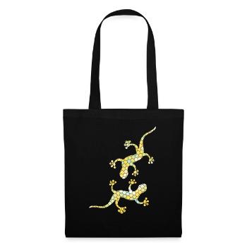 Golden gecko - Tote Bag - black - Front