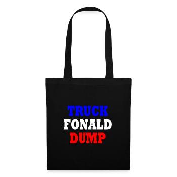 truck fonald dump - Sac en tissu - noir - Devant