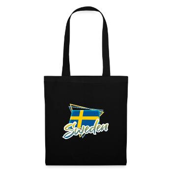 Suède - Sac en tissu - noir - Devant