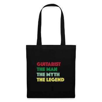 Le guitariste, l’homme, le mythe, la légende - Sac en tissu - noir - Devant