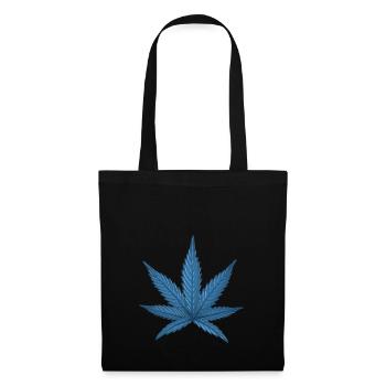 Chanvre Bleu Party Été - Sac en tissu - noir - Devant
