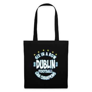 Dublin GAA All Ireland Champions Six in a Row - Tote Bag - black - Front