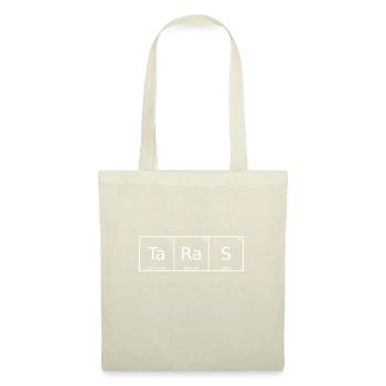 Taras Nom Prénom Chimie Éléments du tableau périodique - Sac en tissu - nature - Devant