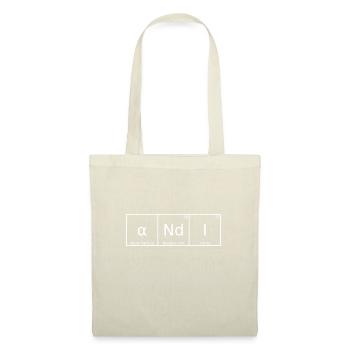 Andi Nom Prénom Chimie Éléments du tableau périodique - Sac en tissu - nature - Devant