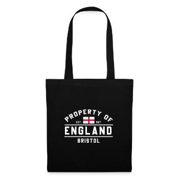 England Bristol Flag Graphic Design - Tote Bag - black - Front