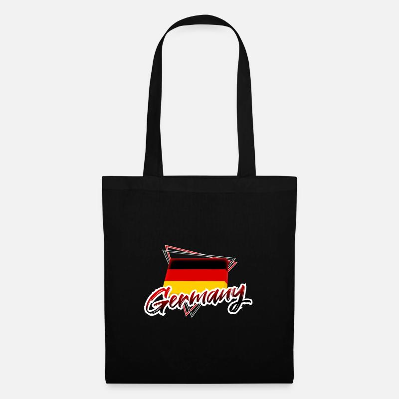 Deutschland - Stoffbeutel - Schwarz