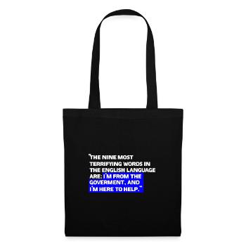 Paradoxical State Aid Quotes - Tote Bag - black - Front