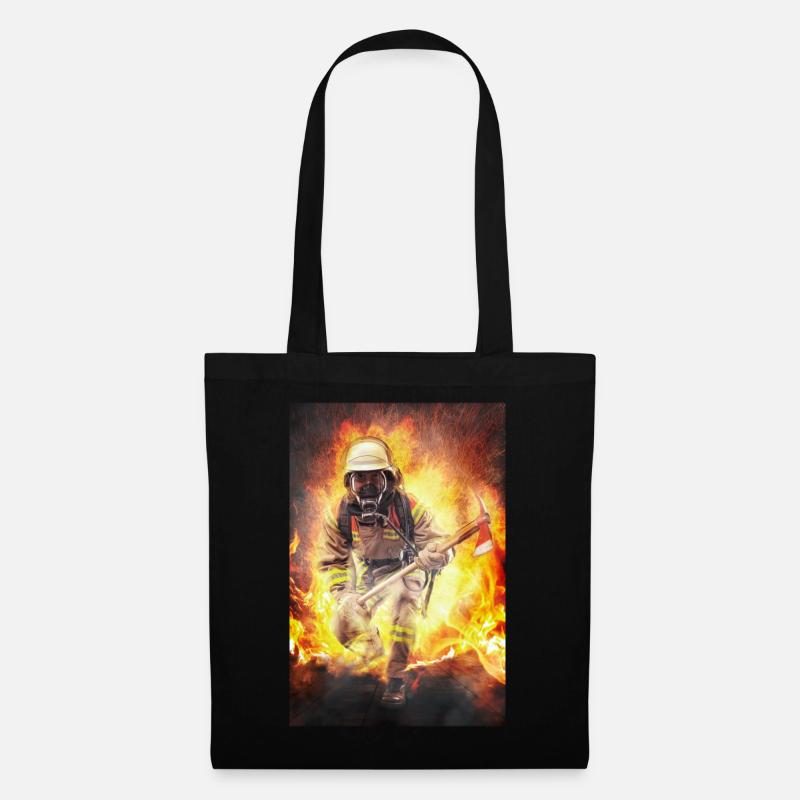 Fireworker **Limited Edition** - Stoffbeutel - Schwarz