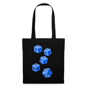 Techno - Tote Bag - black - Front