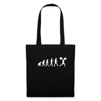 Fitness Gym Bodybuilder Gym - Sac en tissu - noir - Devant