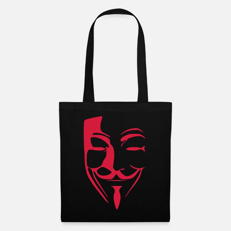 Anonymous - Stoffbeutel - Schwarz