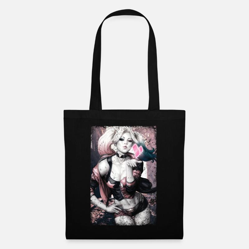 Harley Quinn Comic - Tote Bag - black