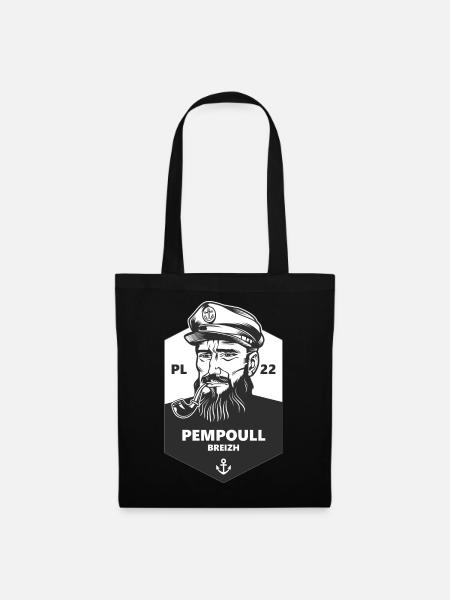 Marin PL 22 Pempoull Breizh - Tote Bag - black