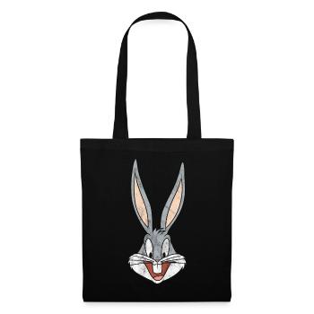 Looney Tunes Bugs Bunny Distressed - Tote Bag - black - Front