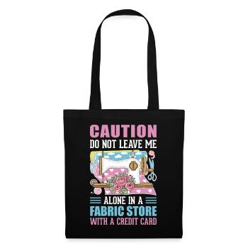 sew - Tote Bag - black - Front