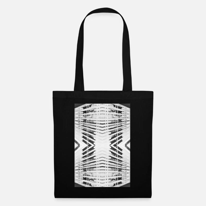 Bois abstrait V.2 - Sac en tissu - noir