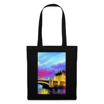 Bridges in London - Tote Bag - black - Front