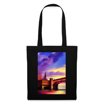 Bridges in London - Tote Bag - black - Front