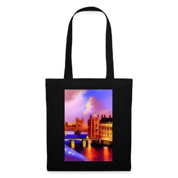 Bridges in London - Tote Bag - black - Front