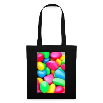 Bonbons - Stoffbeutel - Schwarz - Vorne