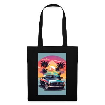 Muscle car - Tote Bag - black - Front