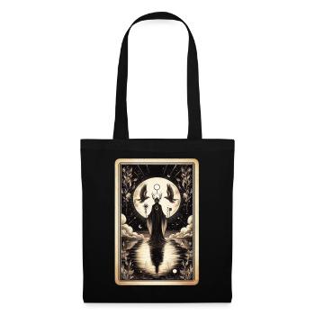 Night Queen Mystic Circle - Tote Bag - black - Front