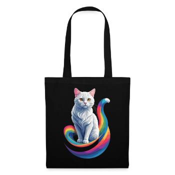 Cute Cat - Tote Bag - black - Front