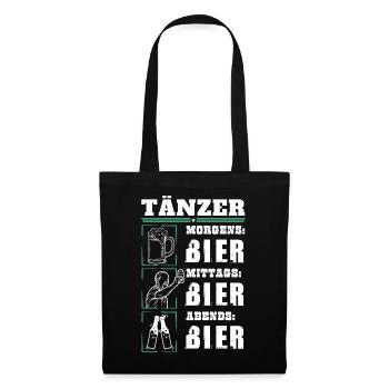 Mon quotidien de danseuse - Sac en tissu - noir - Devant