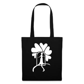 Step out white - Tote Bag - black - Front