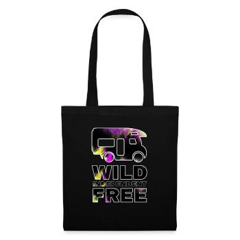 Camper Freedom - Tote Bag - black - Front