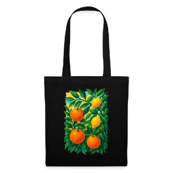 Citrus Grove Dream - Tote Bag - black - Front