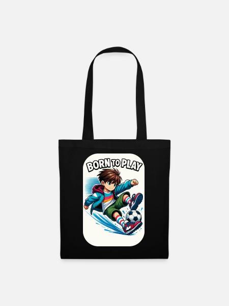 Kicker Kid - Stoffbeutel - Schwarz