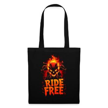 Ride Free Hellbike - Tote Bag - black - Front