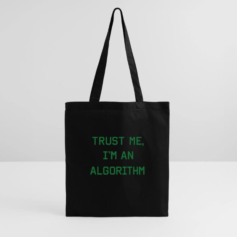 Trust me, I’m an Algorithm – Nerd & Programmierer  Stoffbeutel