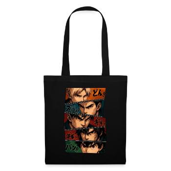 Intensive Anime Silhouettes - Squad - Tote Bag - black - Front