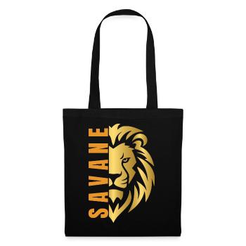 Golden Lion - Tote Bag - black - Front