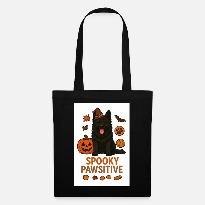 Pawsitive effrayant - Sac en tissu - noir