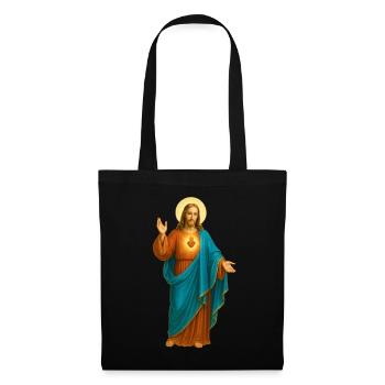Sacred Heart Iconic Print - Tote Bag - black - Front