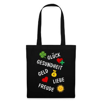 Lucky Shamrock Lucky Charm Congratulations - Tote Bag - black - Front