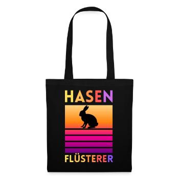 Bunny Whisperer - Tote Bag - black - Front